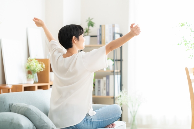 好きな空間でのんびり